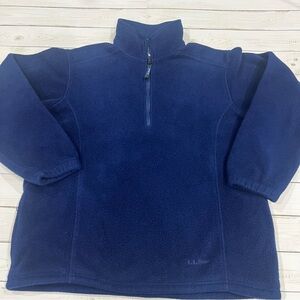 L. L. Bean Women’s Sz M Fleece Vintage Made in USA Blue